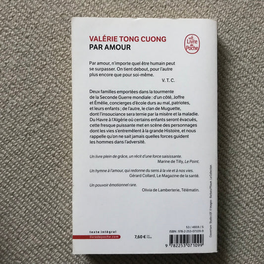 Tong Cuong, Valérie - Par amour