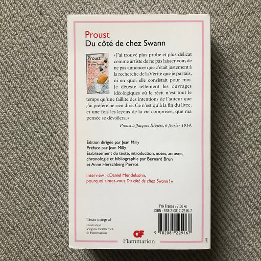 Proust - À la recherche du temps perdu volume 1: Du côté de chez Swann