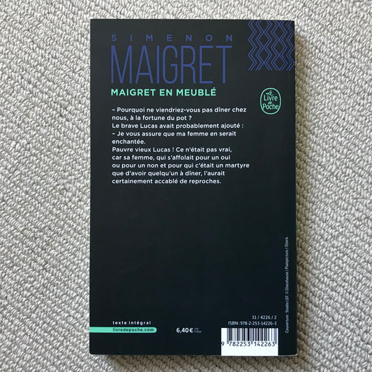 Simenon, Georges - Maigret en meublé