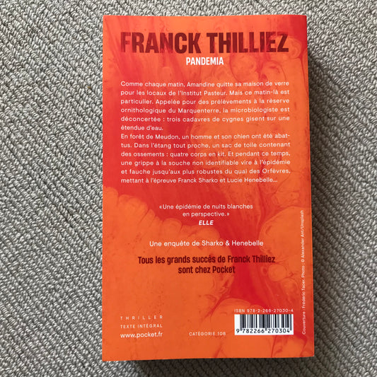 Thilliez, Franck - Pandemia