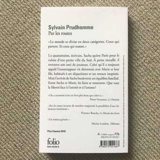 Prudhomme, Sylvain - Par les routes