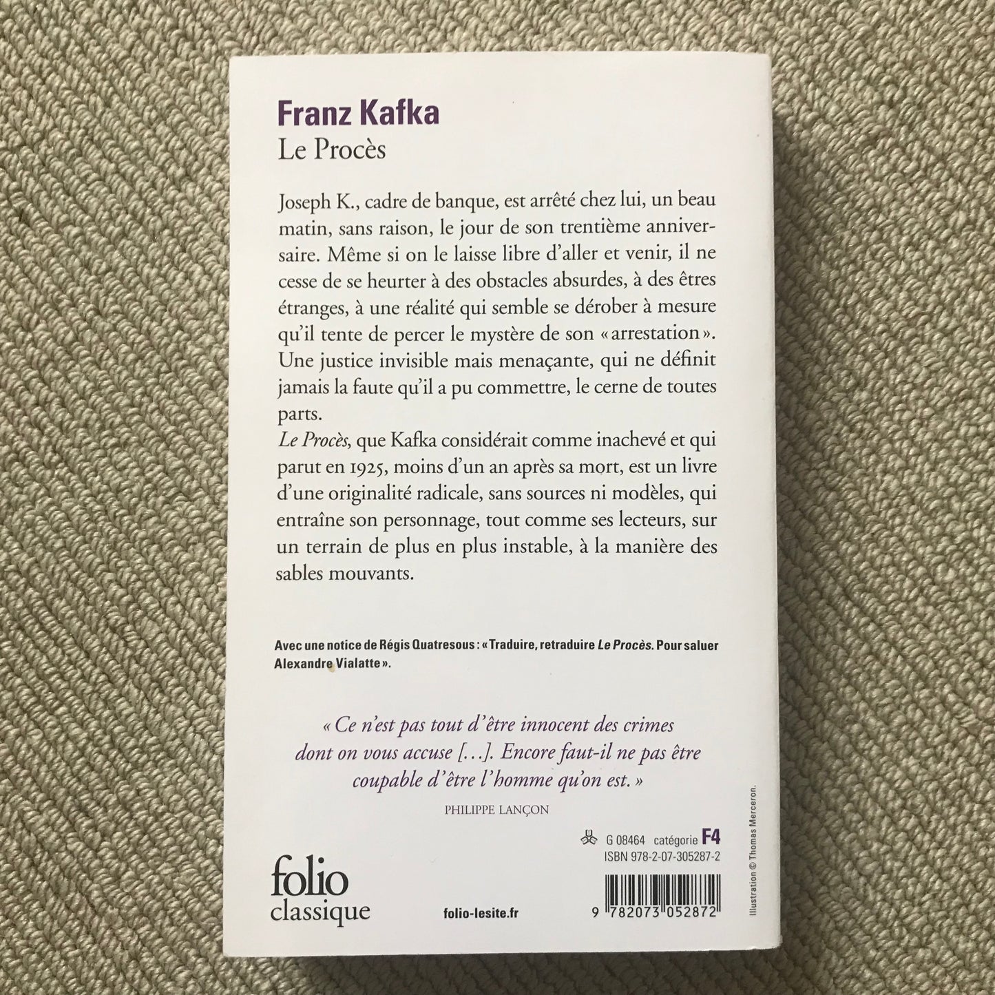 Kafka, Franz - Le procès