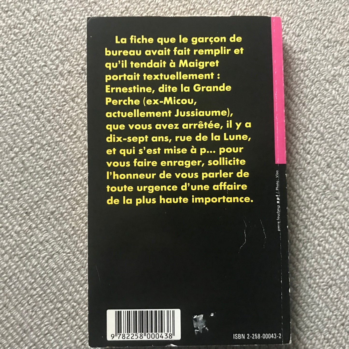 Simenon, Georges - Maigret et la grande perche