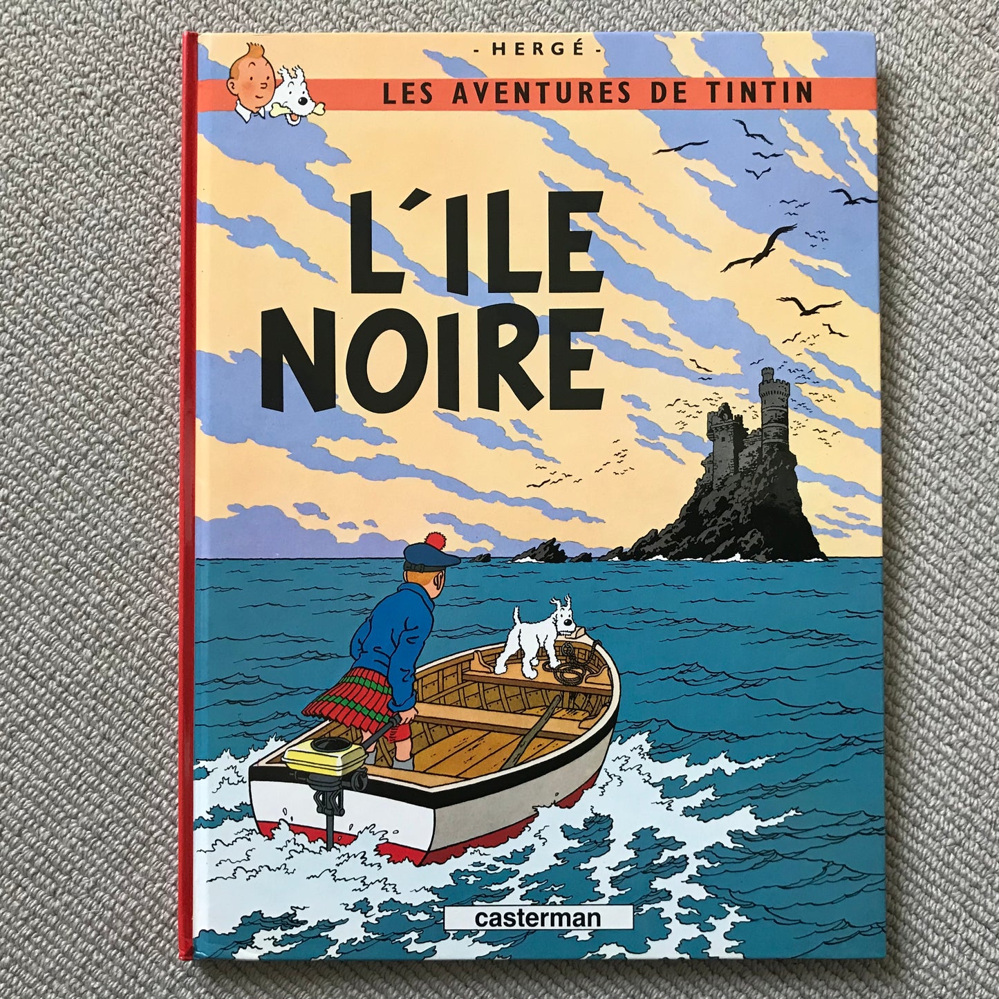 Tintin T07, L’île noire - Hergé
