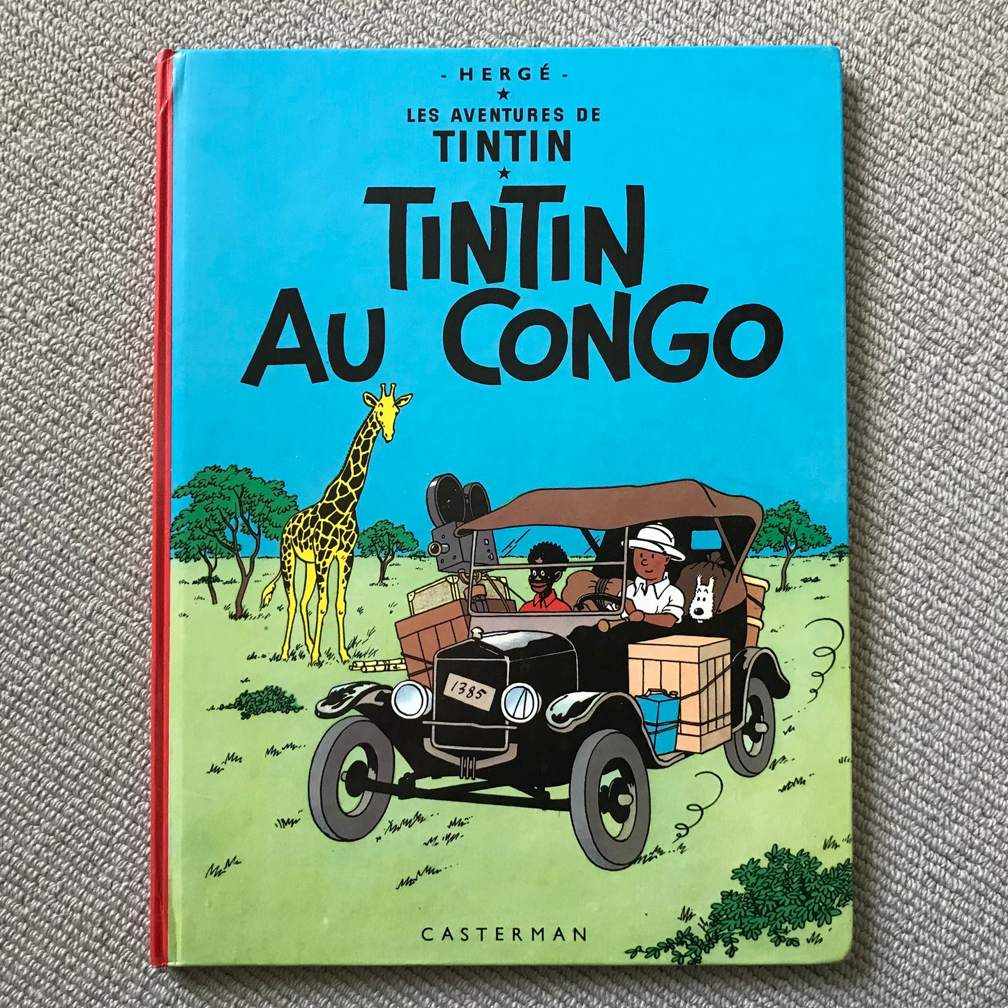 Tintin T02, Tintin au Congo - Hergé