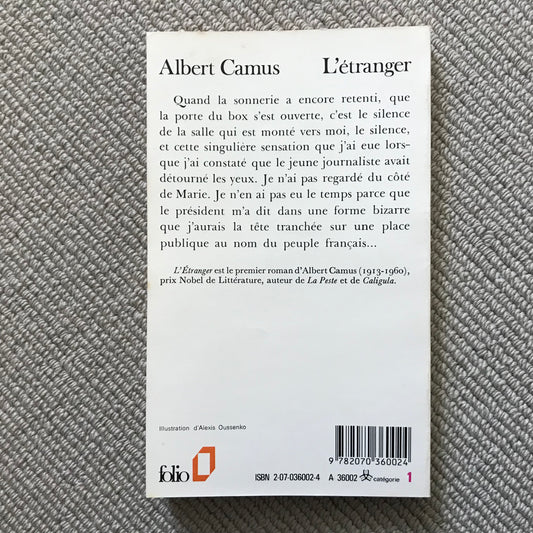 Camus, Albert - L’étranger
