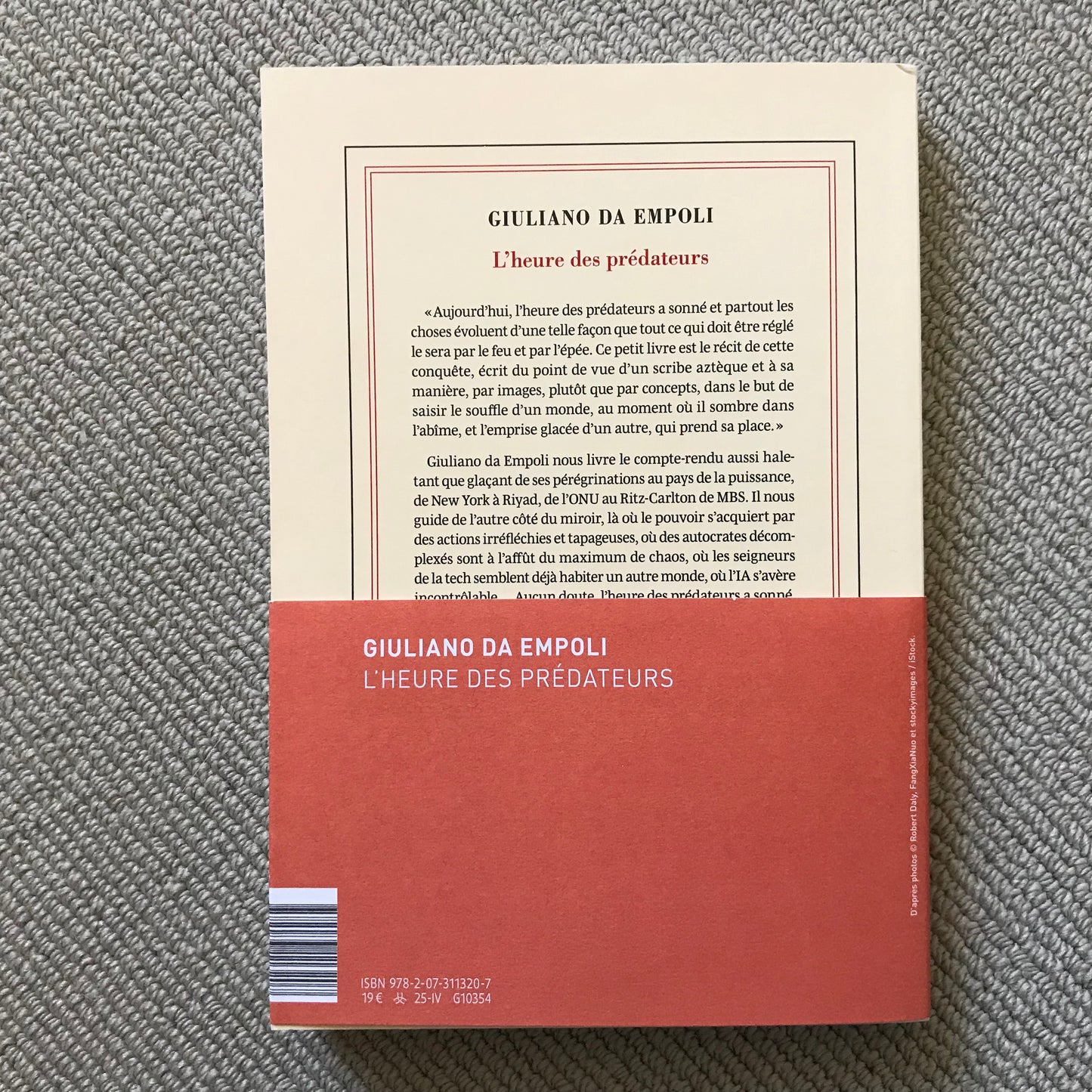 Empoli da, Giuliano - L’heure des prédateurs