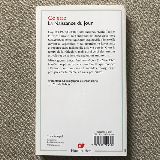 Colette - La naissance du jour