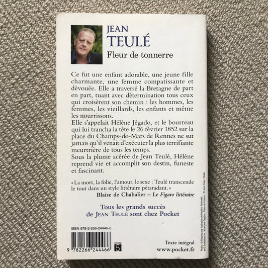 Teulé, Jean - Fleur de tonnerre