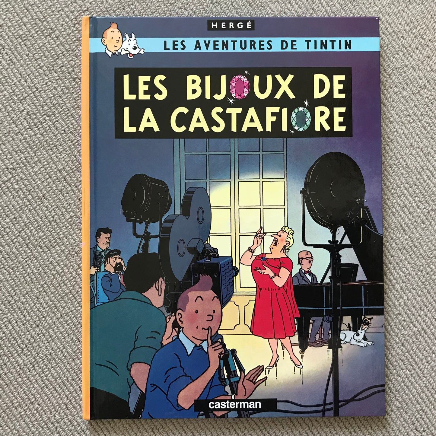 Tintin T21, Les bijoux de la Castafiore - Hergé
