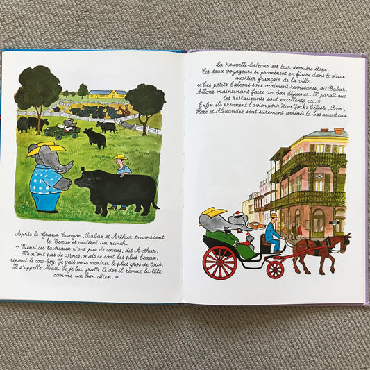 Babar en Amérique - L. De Brunhoff