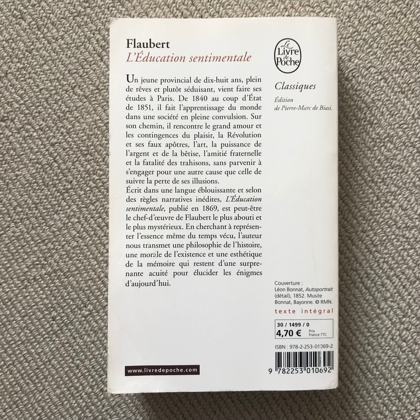 Flaubert, Gustave - L’éducation sentimentale