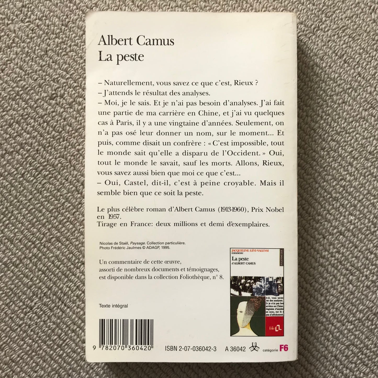 Camus, Albert - La peste