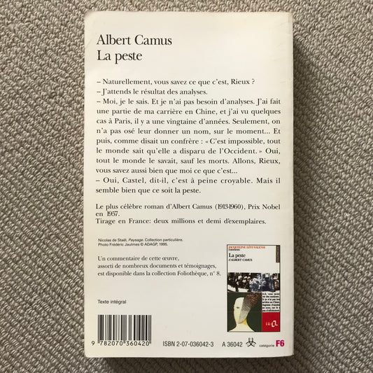 Camus, Albert - La peste