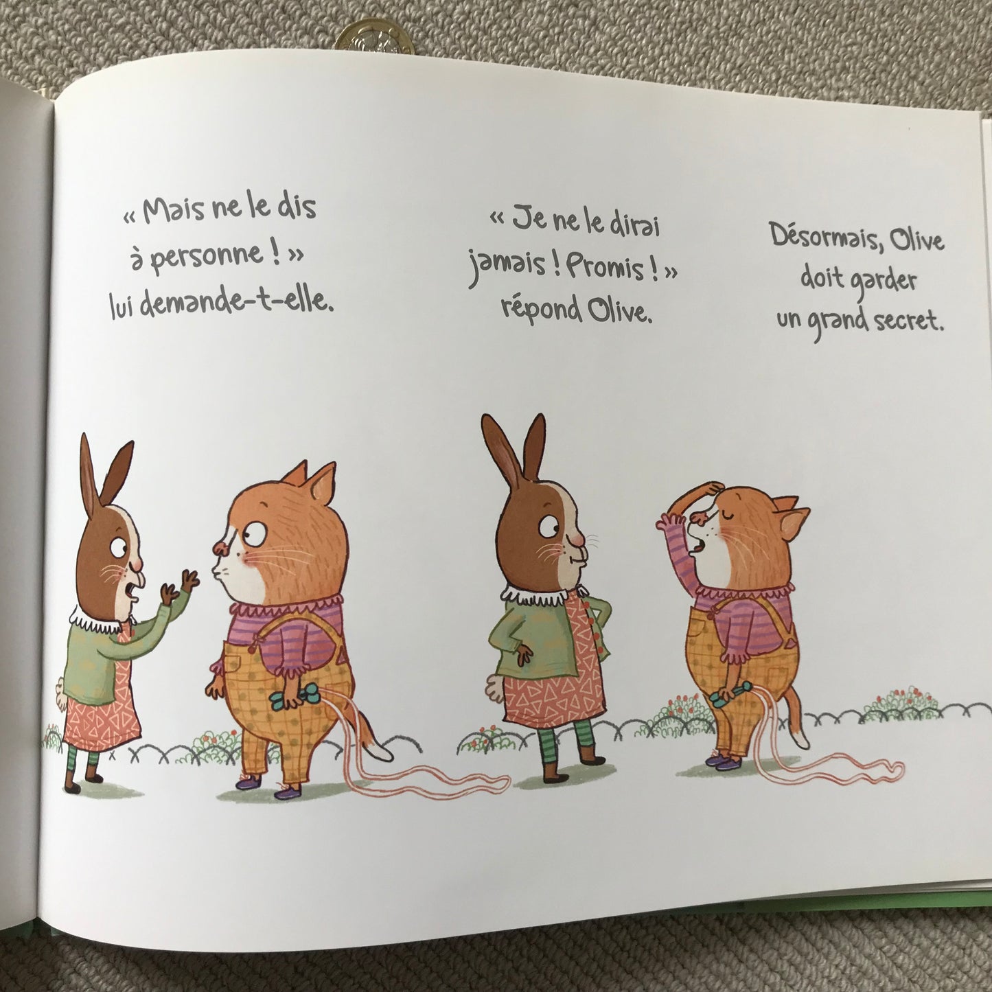 Olive et le grand secret - T. Freeman