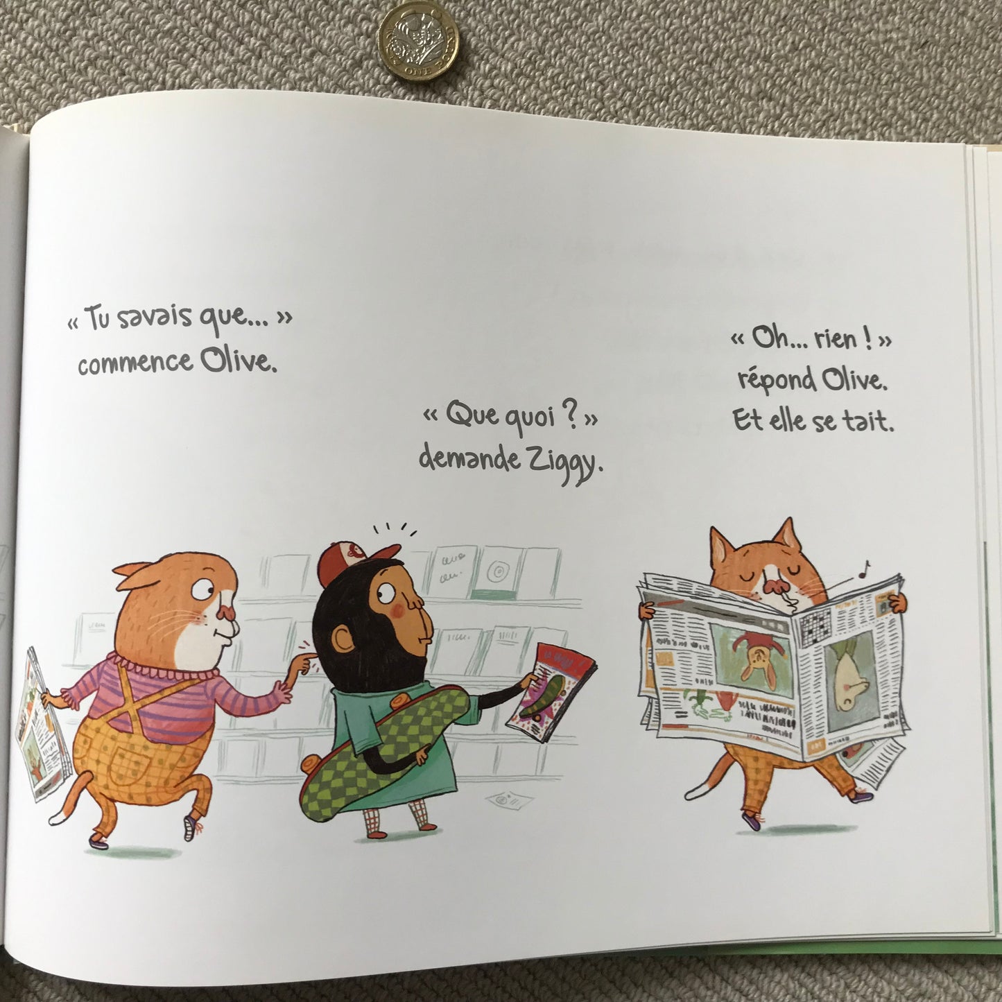 Olive et le grand secret - T. Freeman