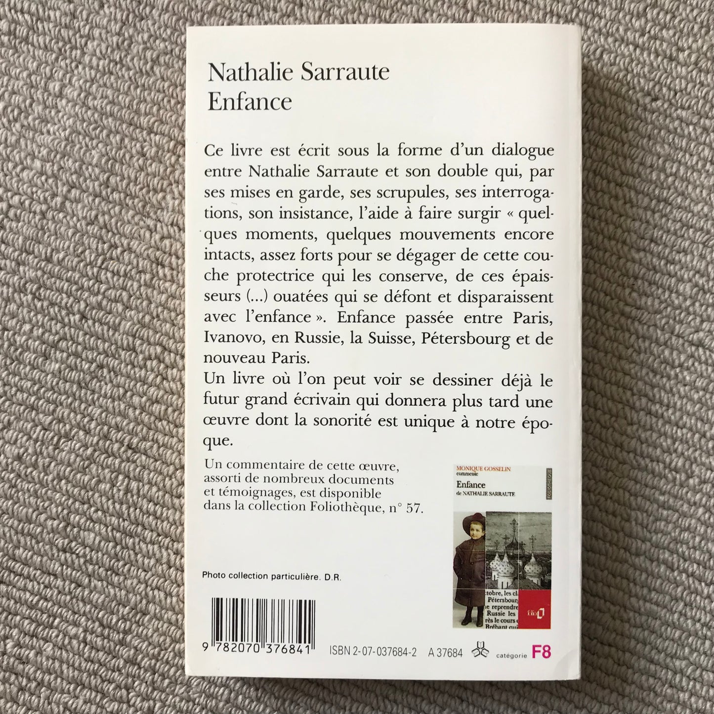 Sarraute, Nathalie - Enfance