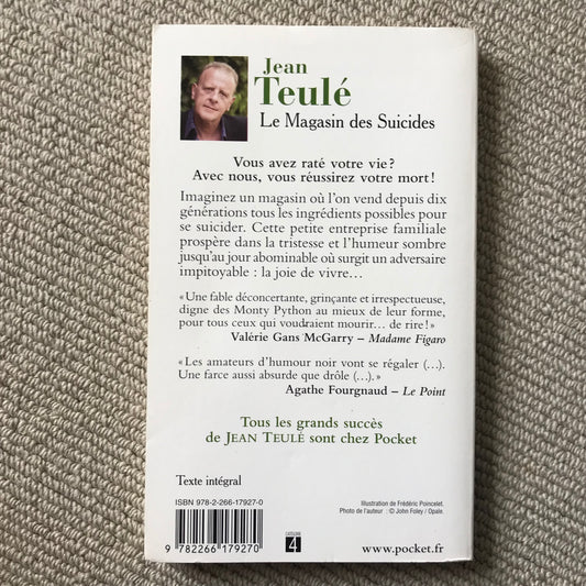 Teulé, Jean - Le magasin des suicides