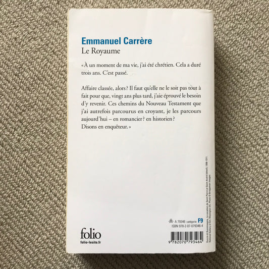 Carrère, Emmanuel - Le Royaume
