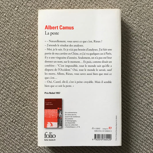 Camus, Albert - La peste