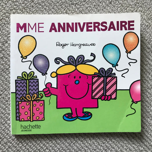 Monsieur Madame, Mme Anniversaire - Hargreaves R.