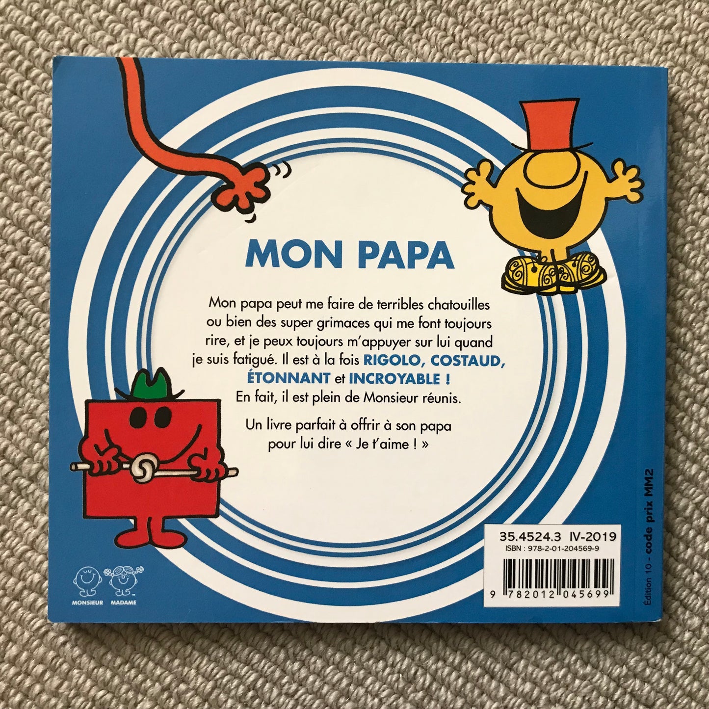 Monsieur Madame, Mon papa - Hargreaves R.