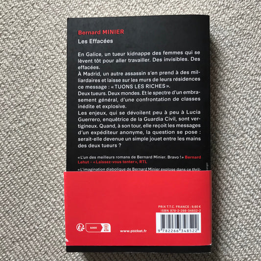 Minier, Bernard - Les effacées