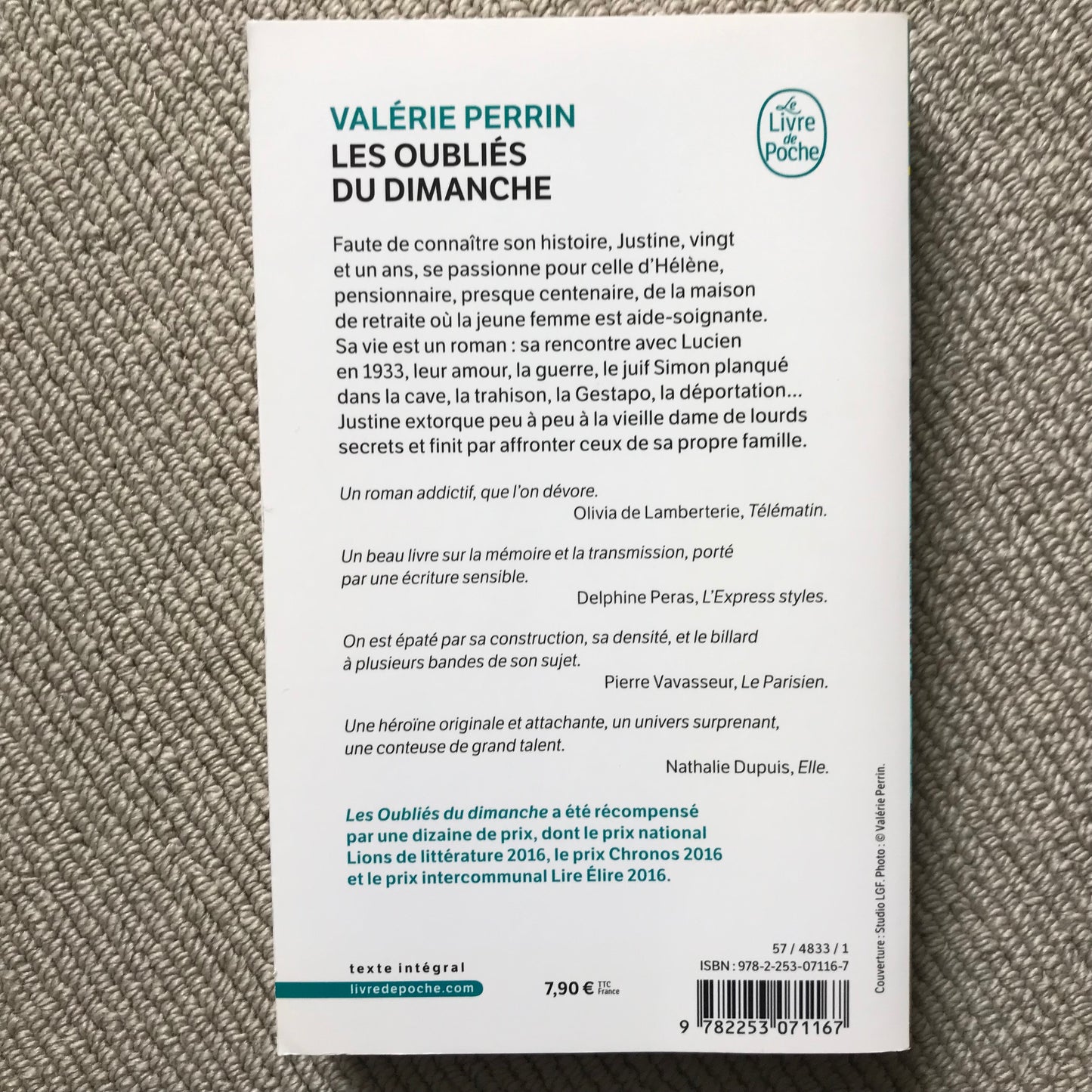 Perrin, Valérie - Les oubliés du dimanche