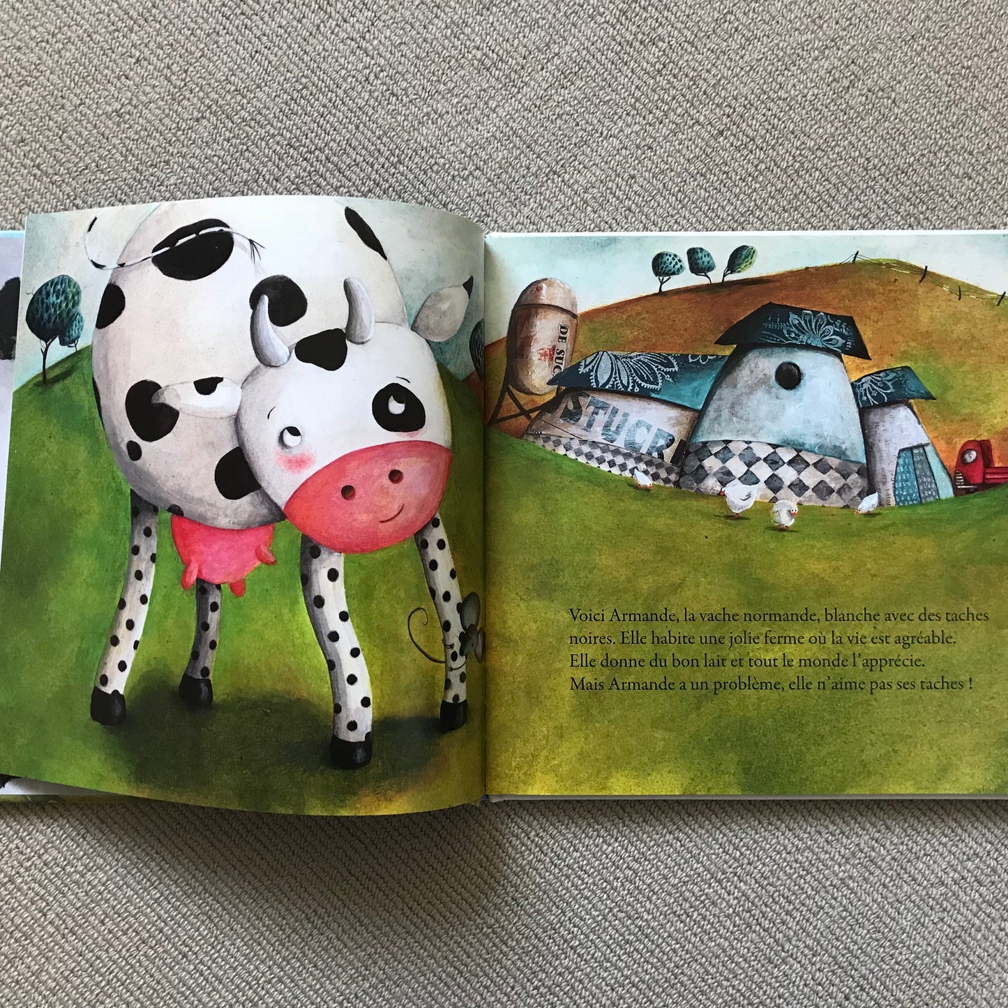 Armande, la vache qui n’aimait pas ses taches ! - E. Richard & Izou