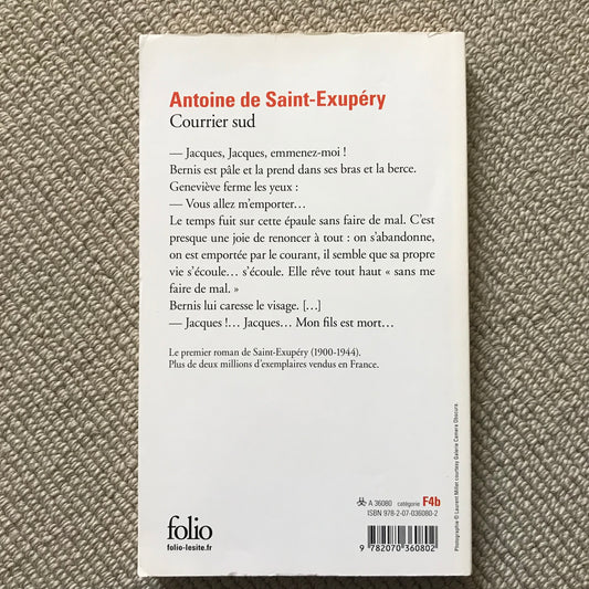 Saint-Exupéry de, Antoine - Courrier sud