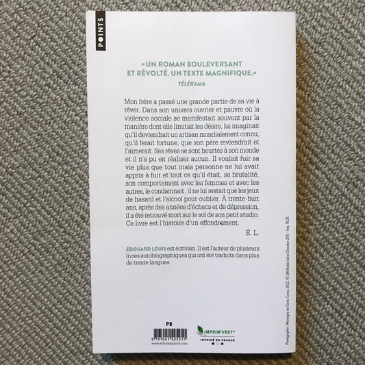 Louis, Edouard - L’effondrement