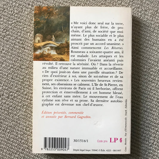 Rousseau, Jean-Jacques - Les rêveries du promeneur solitaire