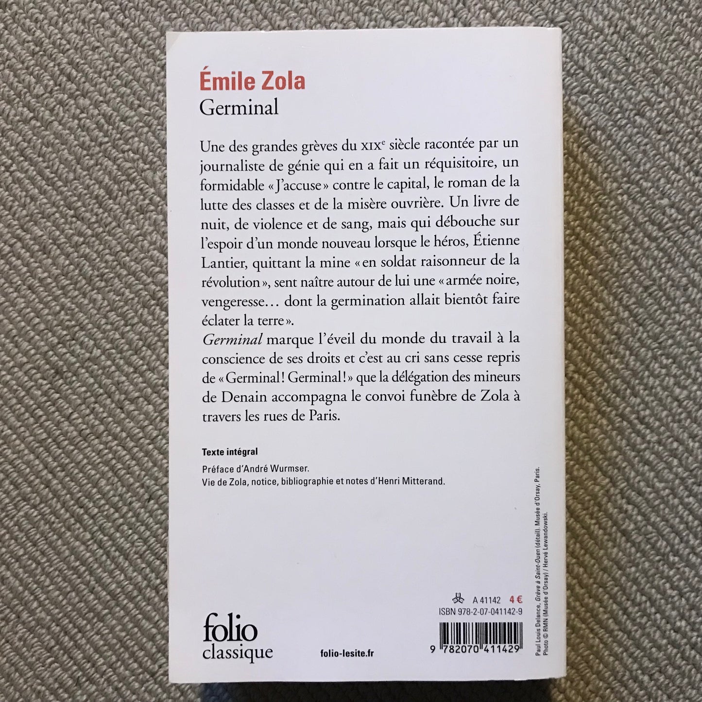 Zola, Emile - Germinal