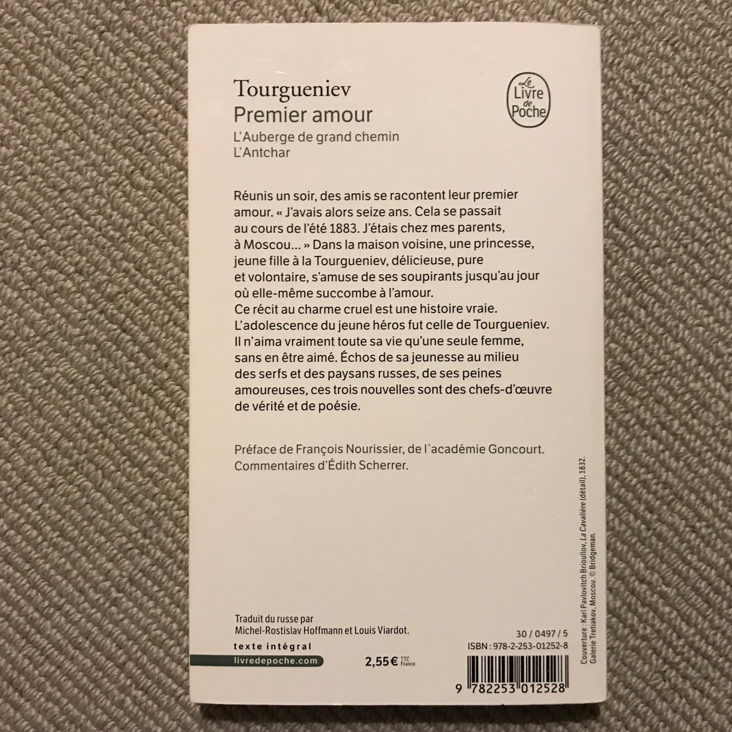 Tourgueniev, Ivan - Premier amour