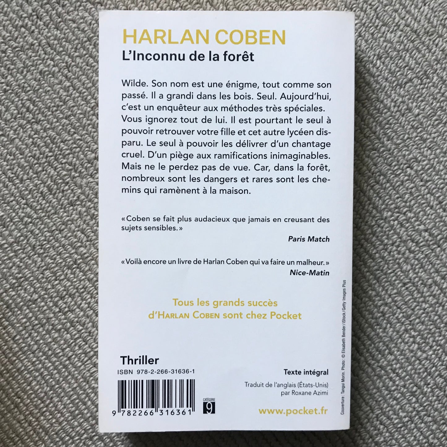 Coben, Harlan - L’inconnu de la forêt