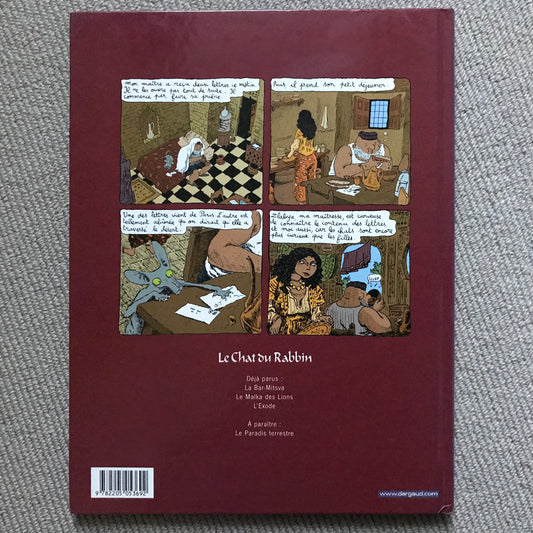 Le chat du Rabbin T02: Le Malika des Lions - J. Sfar