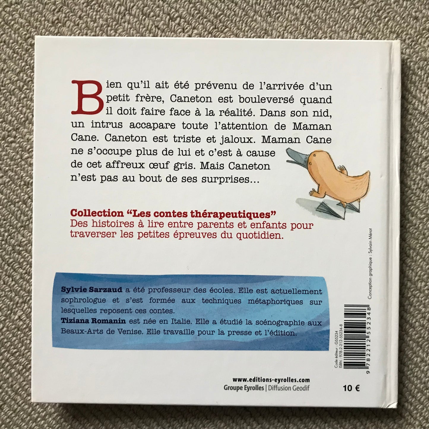 Caneton veut garder sa maman pour lui - S. Sarzaud & T. Romanin