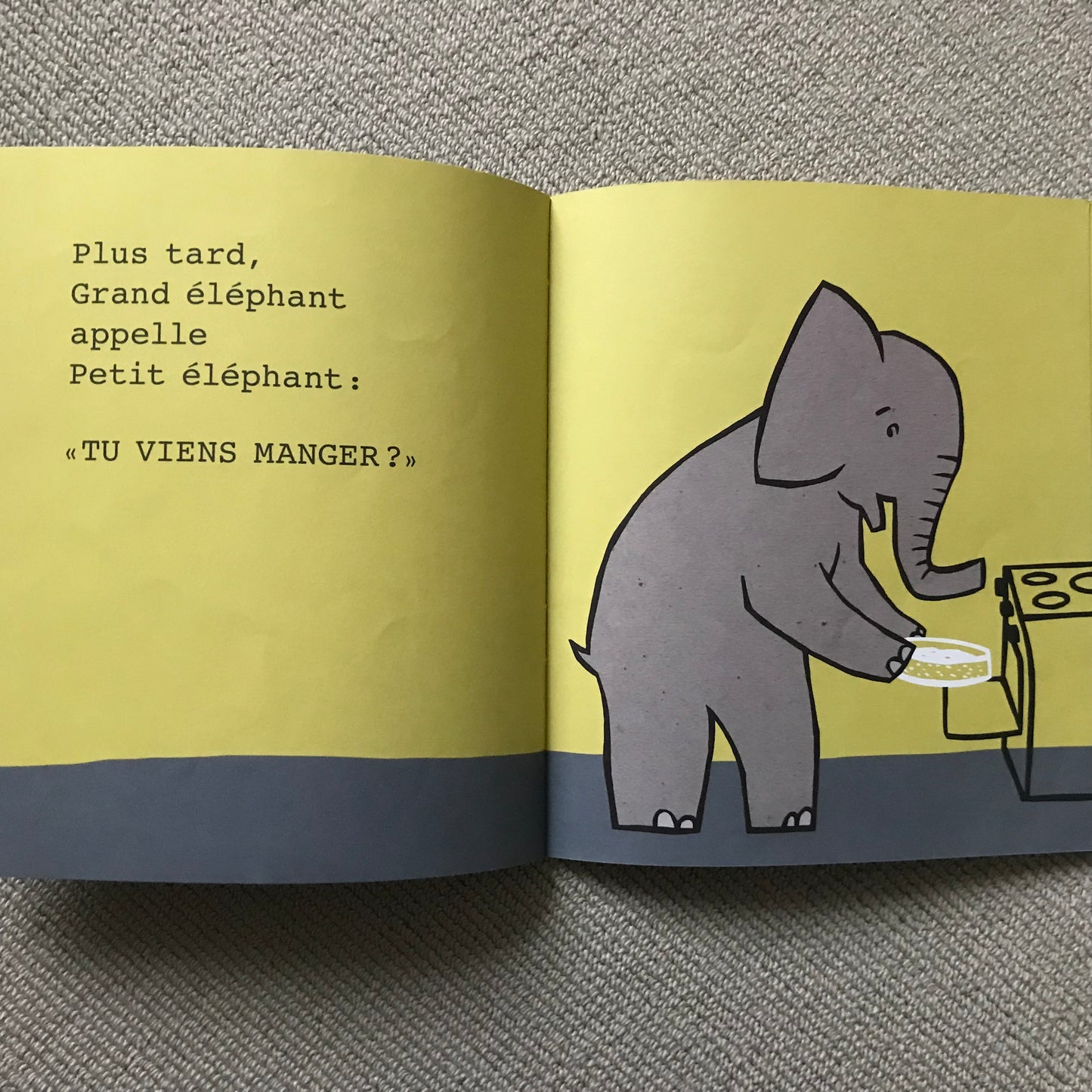 Q attends, Petit éléphant ! - J. Ashbé