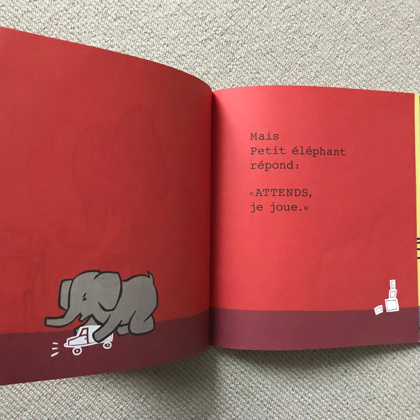 Q attends, Petit éléphant ! - J. Ashbé