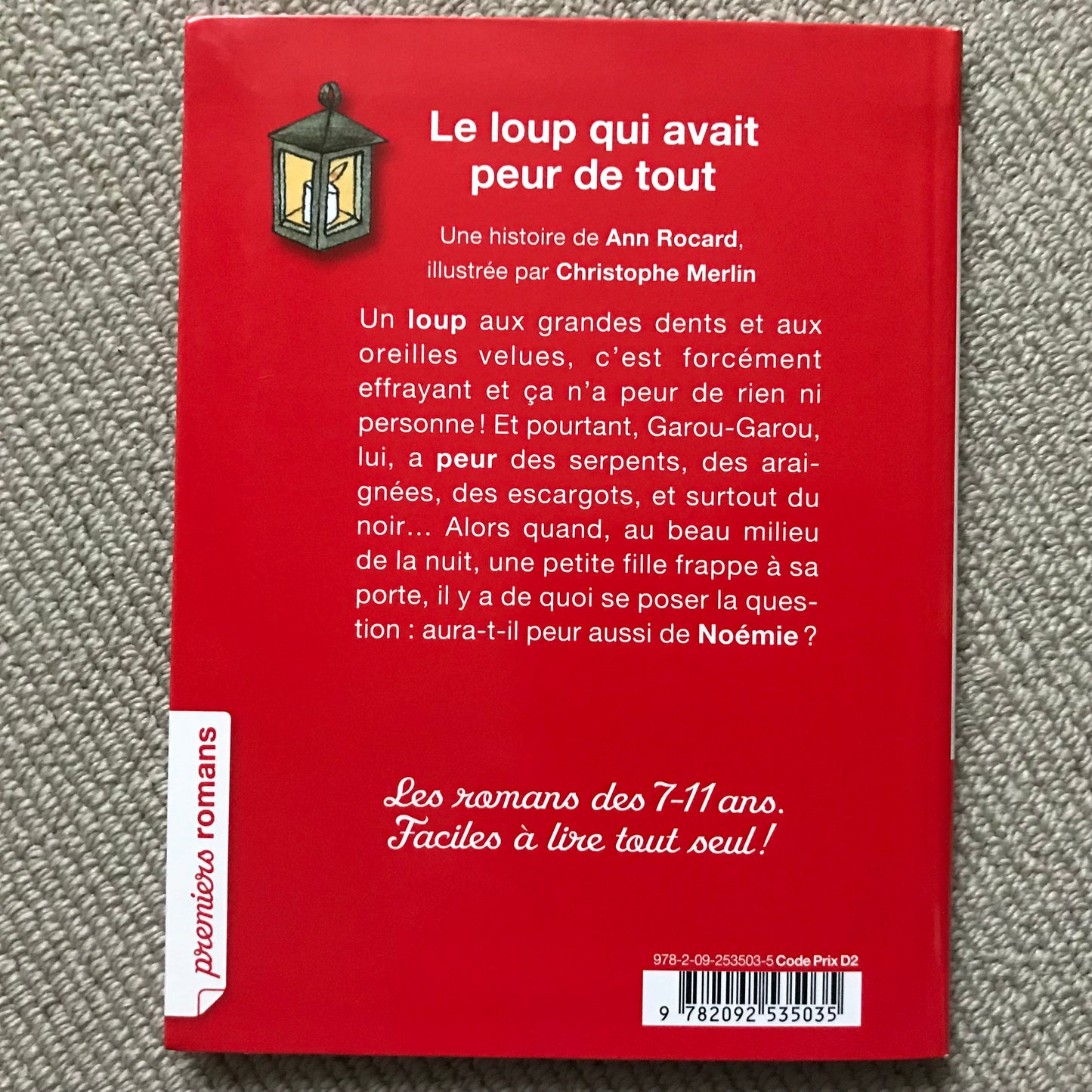 Le loup qui avait peur de tout - A. Rocard & C. Merlin