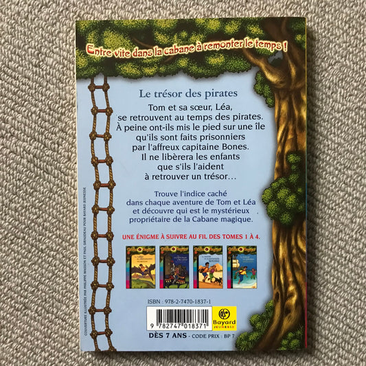 La cabane magique 04: Le trésor des pirates - Mary Pope Osborne