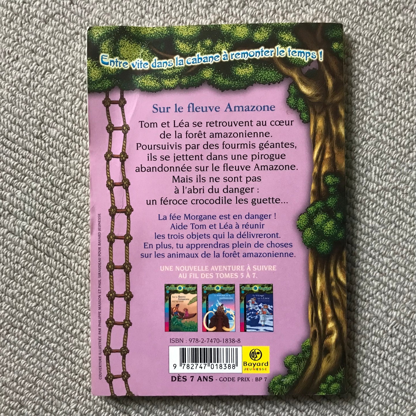 La cabane magique 05: Sur le fleuve Amazone - Mary Pope Osborne