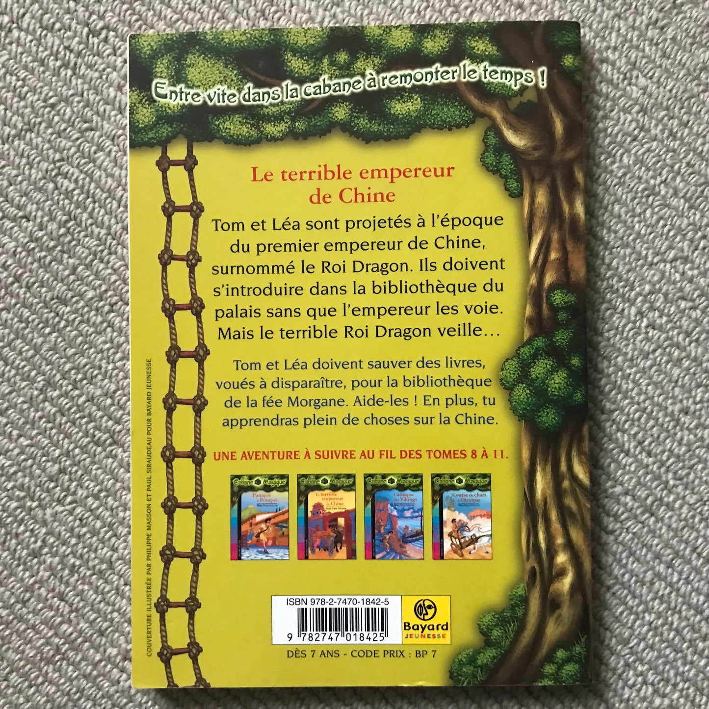 La cabane magique 09: Le terrible empereur de Chine - Mary Pope Osborne