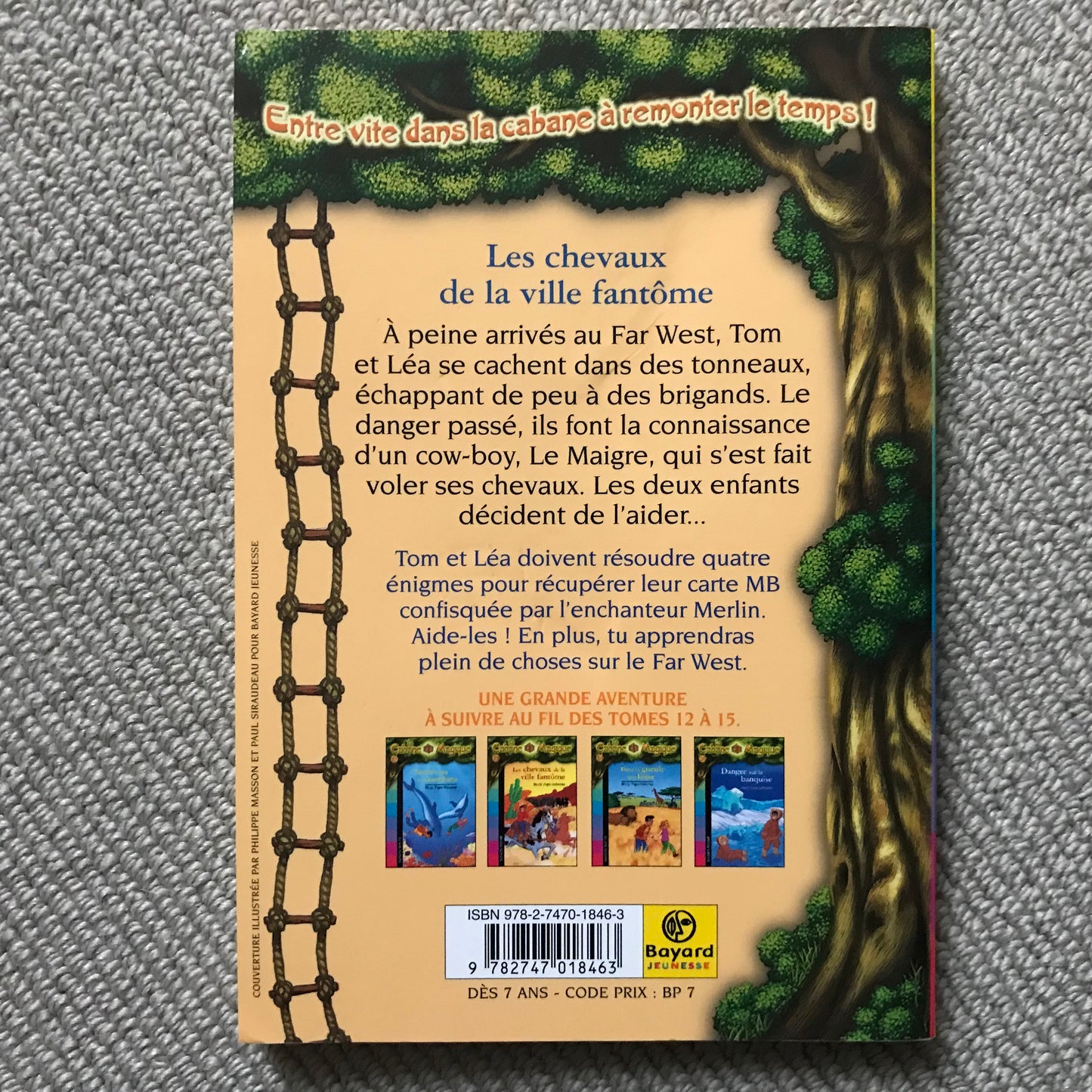 La cabane magique 13: Les chevaux de la ville fantôme - Mary Pope Osborne