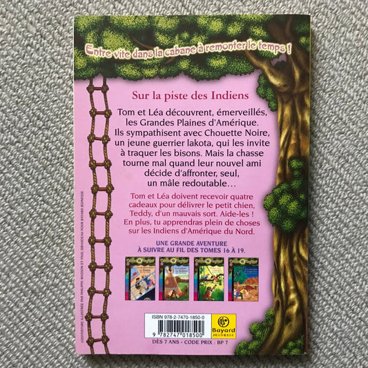 La cabane magique 17: Sur la piste des Indiens - Mary Pope Osborne