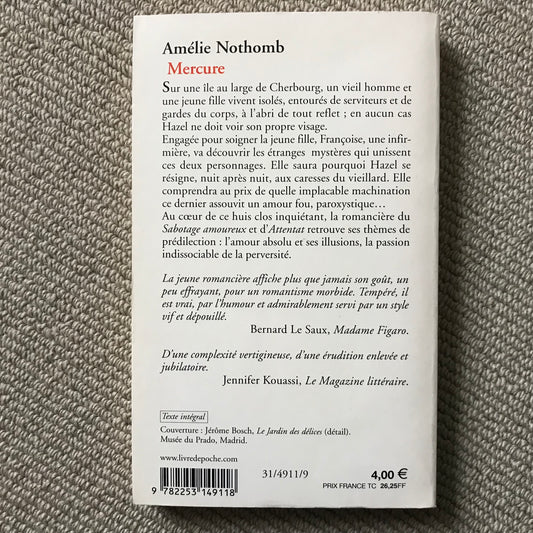 Nothomb, Amélie - Mercure