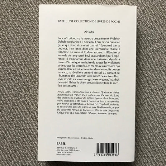 Mouawad, Wajdi - Anima