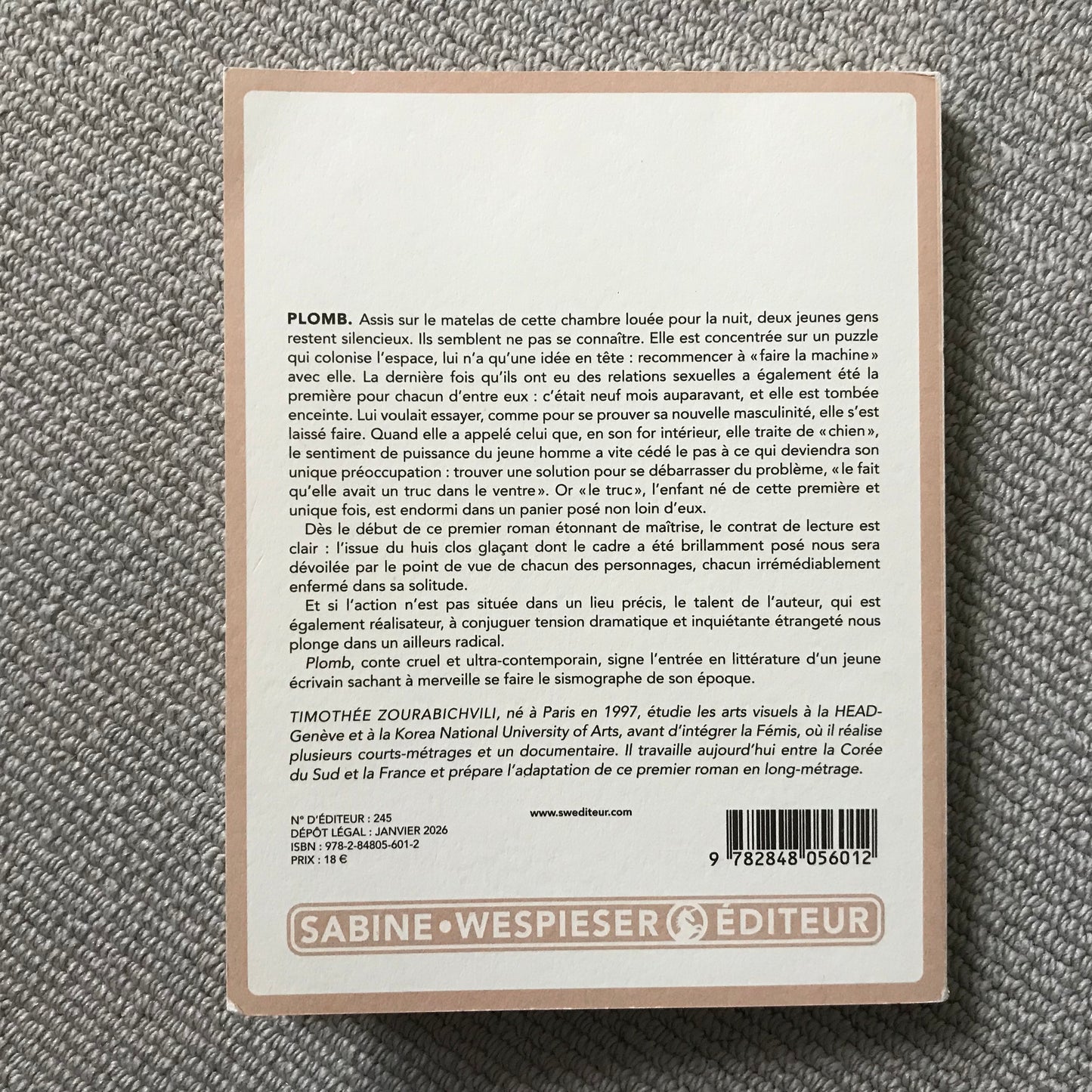 Zourabichvili, Timothée - Plomb