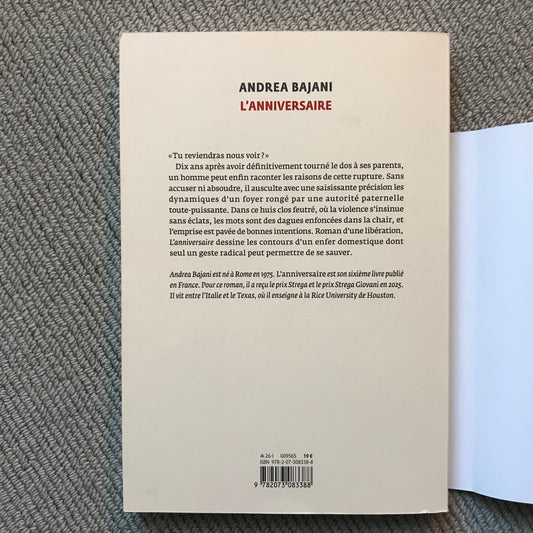 Bajani, Andrea - L’anniversaire