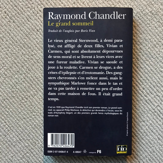 Chandler, Raymond - Le grand sommeil